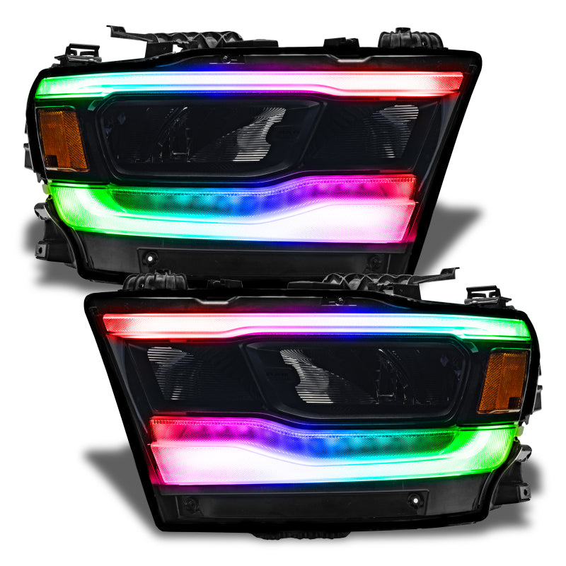 Oracle 19-21 Dodge RAM 1500 RGB+W Headlight DRL Kit- Reflector LED Headlights - +W - B2B Diesel & Gas Service