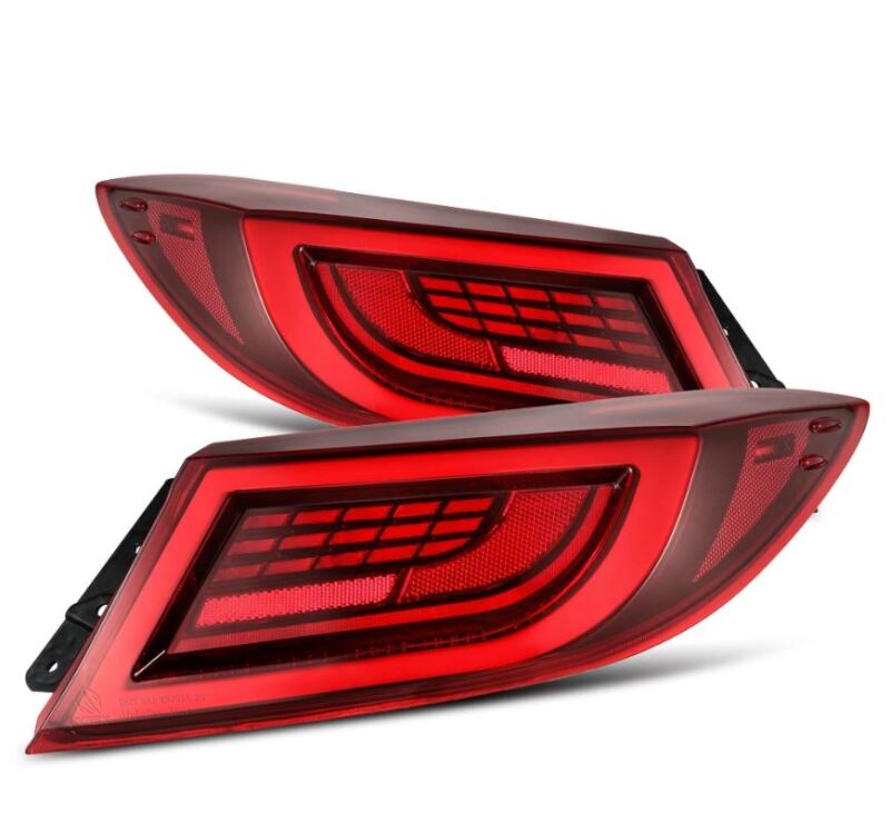 AlphaRex 22-24 Toyota GR86 LUXX LED Taillights Vivid Red - B2B Diesel & Gas Service