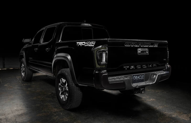 Oracle Lighting 16-23 Gen 3 Toyota Tacoma Black Series Flush Style LED Tail Lights - B2B Diesel & Gas Service