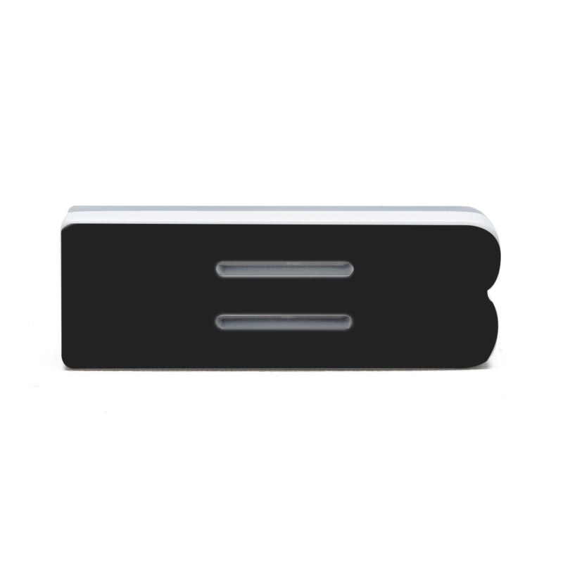 ORACLE Lighting Universal Illuminated LED Letter Badges - Matte Blk Surface Finish - B - B2B Diesel & Gas Service