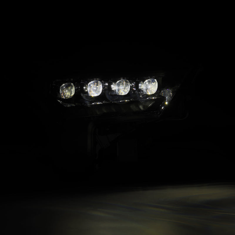 AlphaRex 22-23 Toyota Tundra NOVA-Series Headlights Alpha-Black w/Amber DRL - Req 810029 OR 810030 - B2B Diesel & Gas Service