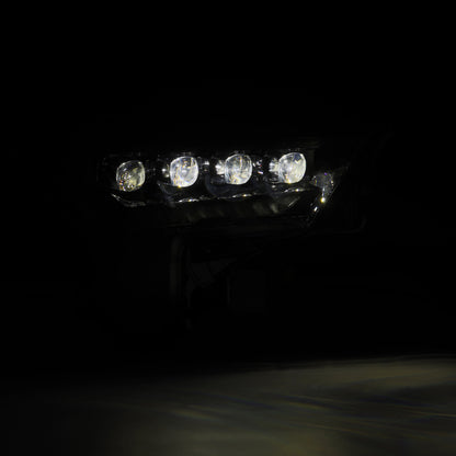 AlphaRex 22-23 Toyota Tundra NOVA-Series Headlights Alpha-Black w/Amber DRL - Req 810029 OR 810030 - B2B Diesel & Gas Service