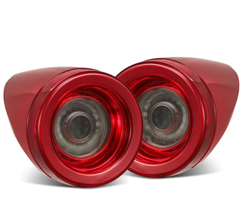 AlphaRex 10-15 Ferrari 458 NOVA-Series Prismatic LED Tail Lights Red Smoke - B2B Diesel & Gas Service