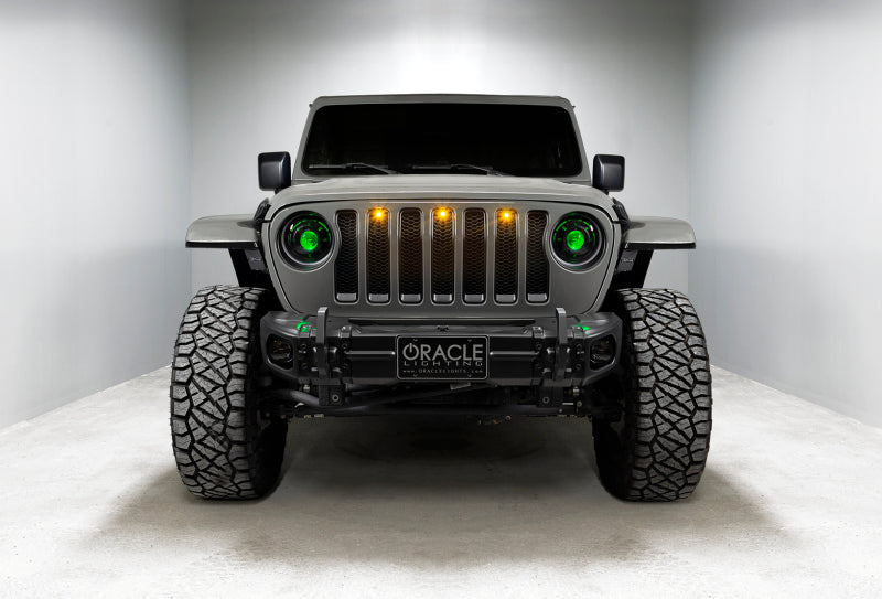 Oracle Oculus Bi-LED Projector Headlights for Jeep JL/Gladiator JT - w/ BC1 Controller - B2B Diesel & Gas Service