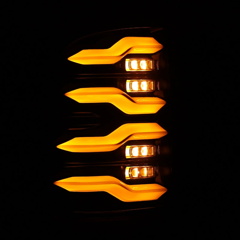 AlphaRex 09-18 Dodge Ram Luxx-Series LED Tail Lights Alpha-Black w/ Activation Light & Seq. Signal - B2B Diesel & Gas Service