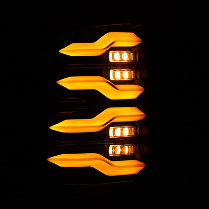 AlphaRex 09-18 Dodge Ram Luxx-Series LED Tail Lights Alpha-Black w/ Activation Light & Seq. Signal - B2B Diesel & Gas Service