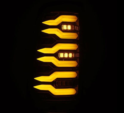 AlphaRex 99-06 Chevrolet Silverado Sierra LUXX-Series LED Tail Lights Alpha-Black - B2B Diesel & Gas Service