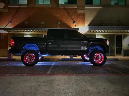 Oracle LED Illuminated Wheel Rings - ColorSHIFT - 15in. - ColorSHIFT No Remote - B2B Diesel & Gas Service