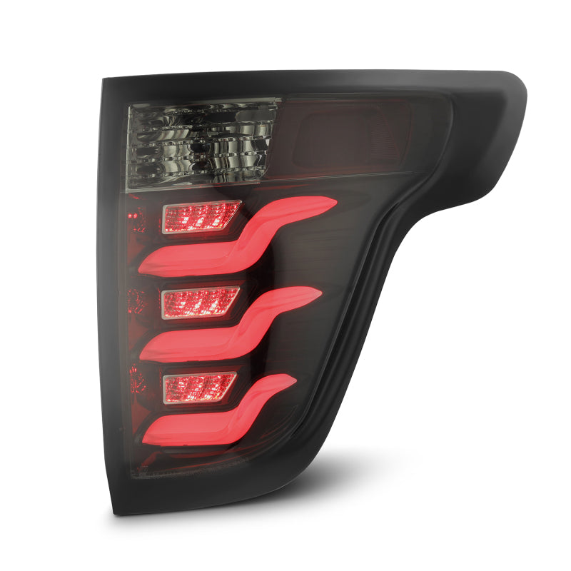 AlphaRex 11-15 Ford Explorer PRO-Series LED Tail Lights Jet Black - B2B Diesel & Gas Service