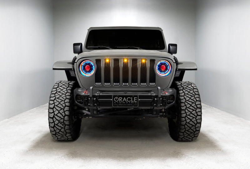 Oracle Oculus Bi-LED Projector Headlights for Jeep JL/Gladiator JT - w/ BC1 Controller - B2B Diesel & Gas Service