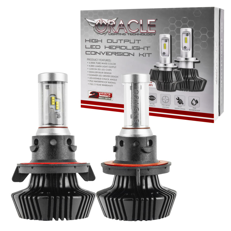 Oracle H13 4000 Lumen LED Headlight Bulbs (Pair) - 6000K - B2B Diesel & Gas Service