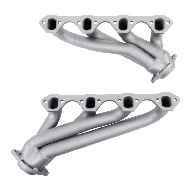 BBK 79-93 Mustang 351 Swap Shorty Unequal Length Exhaust Headers - 1-5/8 Titanium Ceramic - B2B Diesel & Gas Service