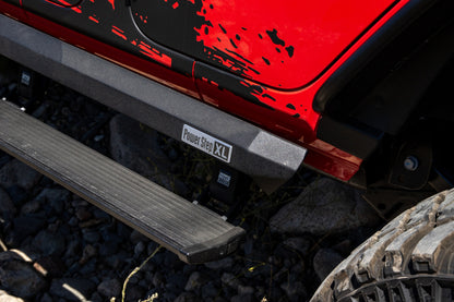 AMP Research 18-24 Jeep Wrangler JL 2DR PowerStep XL - Black (Incl OEM Style Illumination) - B2B Diesel & Gas Service