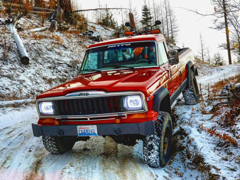 Oracle Pre-Installed Lights 7x6 IN. Sealed Beam - ColorSHIFT Halo - B2B Diesel & Gas Service