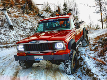 Oracle Pre-Installed Lights 7x6 IN. Sealed Beam - ColorSHIFT Halo - B2B Diesel & Gas Service