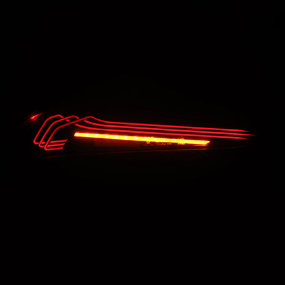 AlphaRex 20-24 Toyota Supra LUXX-Series Laser Style LED Tail Lights Alpha-Black - B2B Diesel & Gas Service