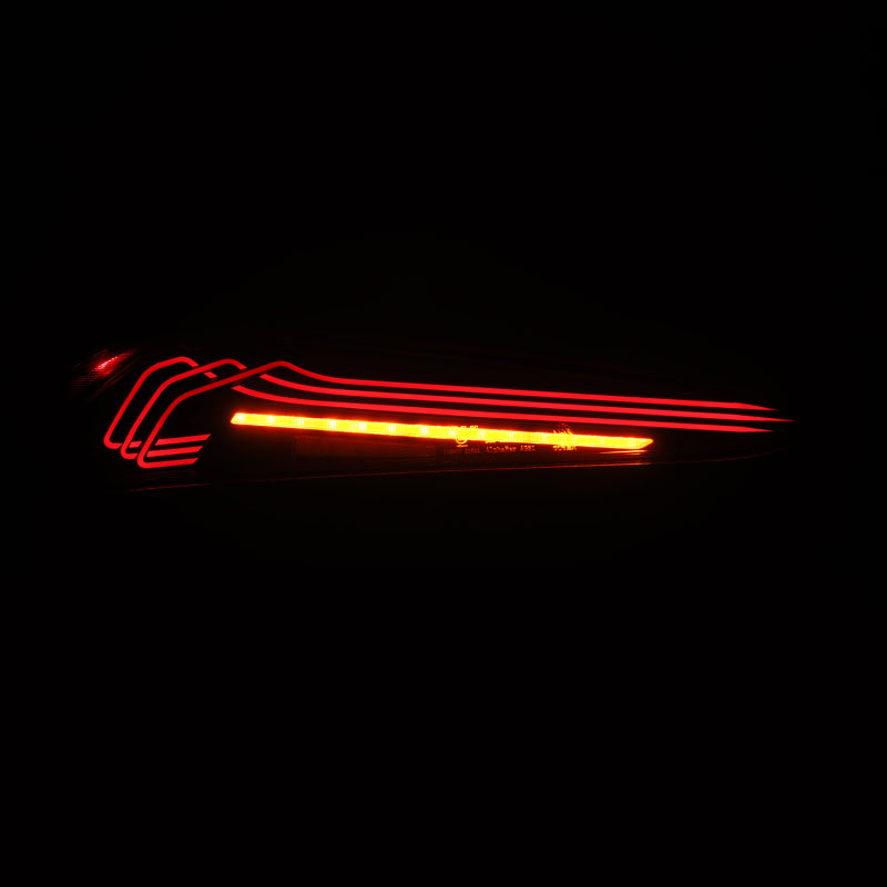 AlphaRex 20-24 Toyota Supra LUXX-Series Laser Style LED Tail Lights Black-Red - B2B Diesel & Gas Service