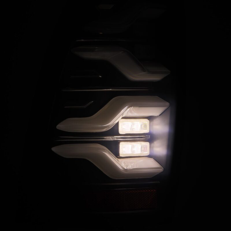 AlphaRex 05-15 Toyota Tacoma LUXX LED Taillights Blk w/Activ Light/Seq Signal - B2B Diesel & Gas Service