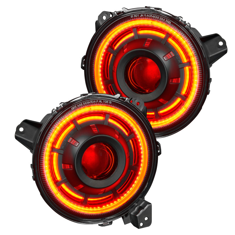 Oracle Oculus Bi-LED Projector Headlights for Jeep JL/Gladiator JT - w/ BC1 Controller - B2B Diesel & Gas Service