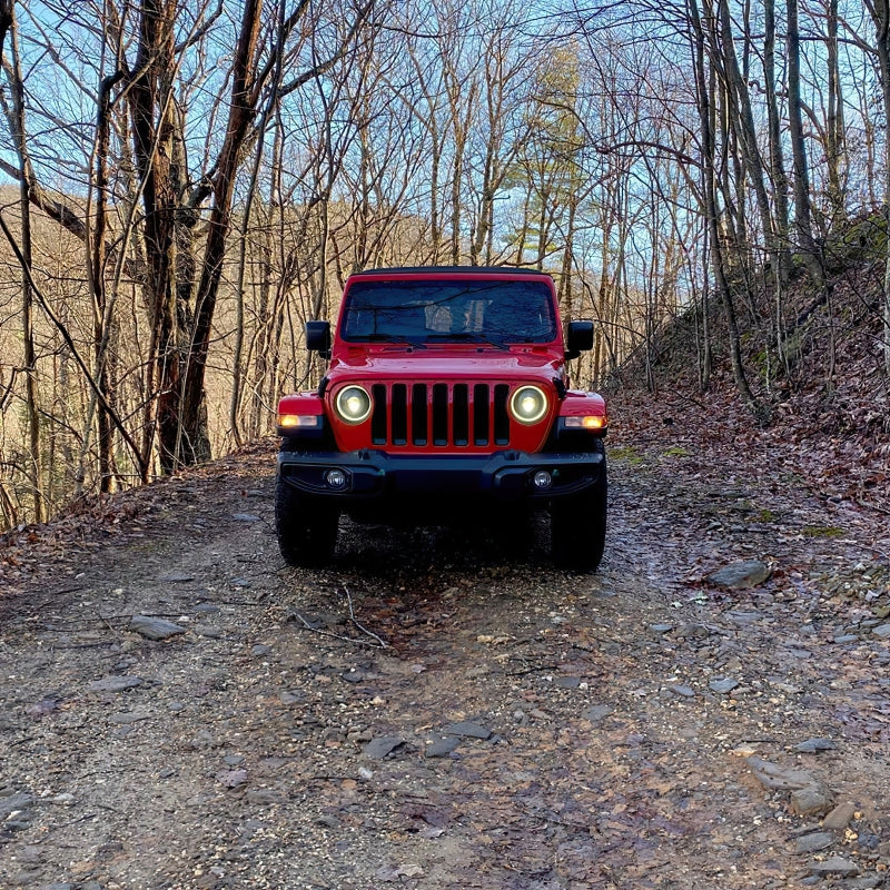 Oracle Jeep Wrangler JL Oculus Bi-LED Projector Headlights- Graphite Metallic - 5500K - B2B Diesel & Gas Service