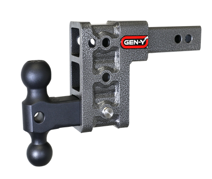 MEGA-DUTY 2" Shank 5" Drop 1.5K TW 10K Hitch & GH-031 Dual-Ball GH-313 - B2B Diesel and Gas Service