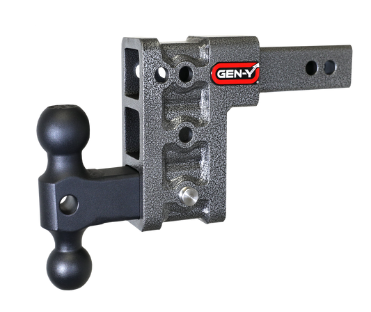 MEGA-DUTY 2" Shank 5" Drop 1.5K TW 10K Hitch & GH-031 Dual-Ball GH-313 - B2B Diesel and Gas Service