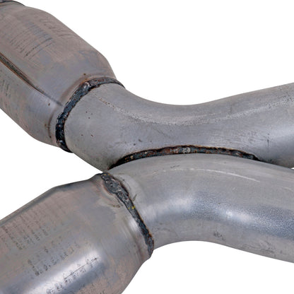 BBK 79-04 Mustang Coyote Swap Short Mid X Pipe w Catalytic Converters 3.0 For BBK Long Tube Headers - B2B Diesel & Gas Service
