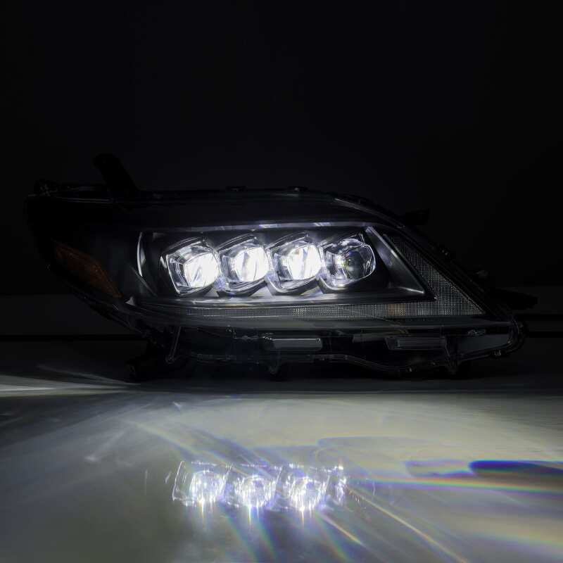 AlphaRex 2011+ Toyota Sienna NOVA LED Proj Headlights Plank Style Black w/Activ Light/Seq Signal/DRL - B2B Diesel & Gas Service