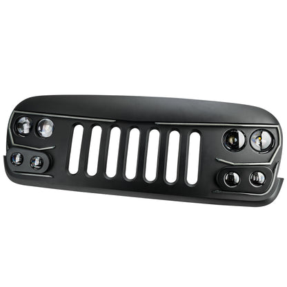 Oracle VECTOR Series Full LED Grille - Jeep Wrangler JK - NA - B2B Diesel & Gas Service