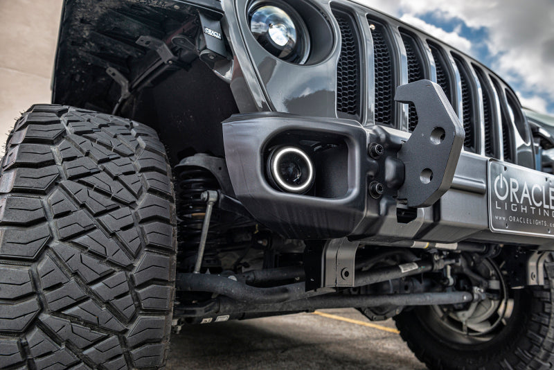 Oracle Jeep Wrangler JK/JL/JT High Performance W LED Fog Lights - ColorSHIFT - Dynamic - B2B Diesel & Gas Service