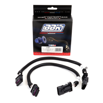 BBK 18-20 Ford Mustang GT O2 Sensor Wire Harness Extensions 16in (Pair) - B2B Diesel & Gas Service