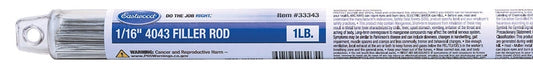 Eastwood 1/16 Inch 4043 Filler Rod 1 LB - ER4043-063-01T 