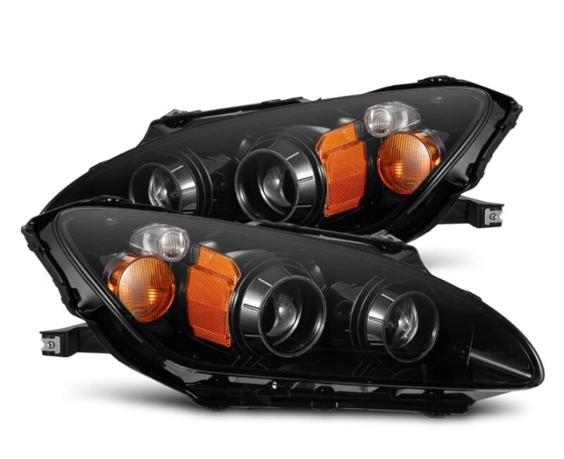AlphaRex 99-09 Honda S2000 LUXX-Series Projector LED Headlights - Alpha-Black - B2B Diesel & Gas Service