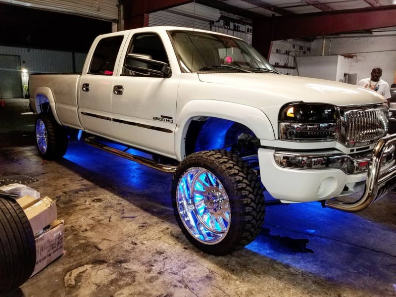 Oracle LED Illuminated Wheel Rings - ColorSHIFT - 15in. - ColorSHIFT No Remote - B2B Diesel & Gas Service