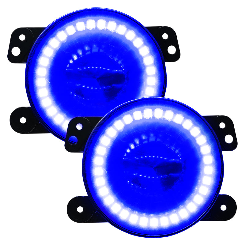 Oracle Jeep Wrangler JK/JL/JT High Performance W LED Fog Lights - w/o Controller - B2B Diesel & Gas Service