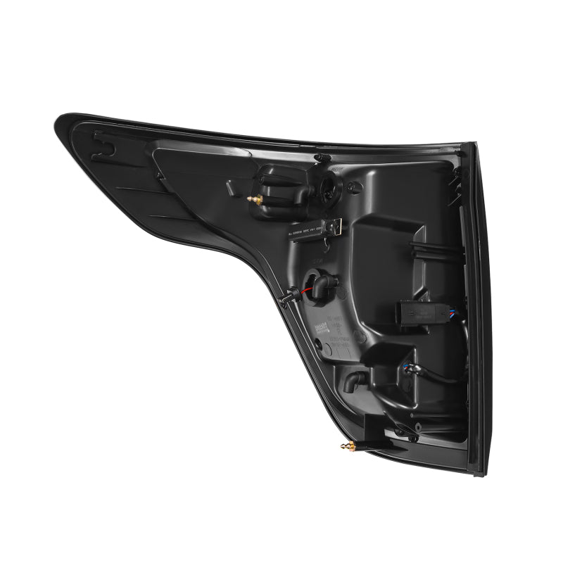 AlphaRex 11-15 Ford Explorer PRO-Series LED Tail Lights Jet Black - B2B Diesel & Gas Service