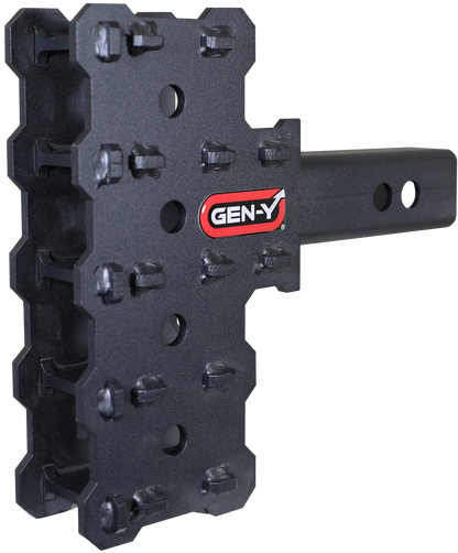 PHANTOM-X 2" Hollow Shank 4.5" Offset Drop .7K TW 7K Hitch Only GH-13104X - B2B Diesel and Gas Service