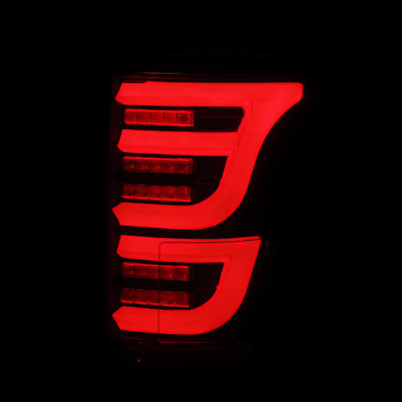 AlphaRex 15-20 Ford F150 Luxx-Series LED Tail Lights Alpha-Black - B2B Diesel & Gas Service