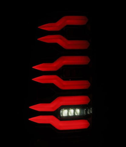 AlphaRex 99-06 Chevrolet Silverado/99-06 GMC Sierra LUXX-Series LED Tail Lights - Black - B2B Diesel & Gas Service