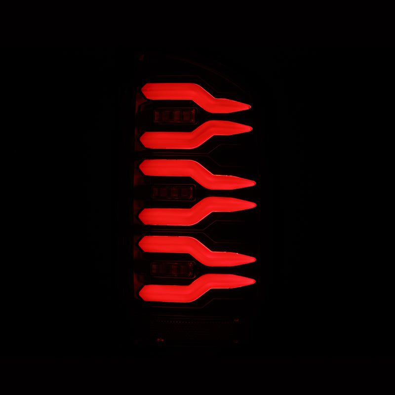 AlphaRex 02-06 Dodge Ram1500/03-06 Dodge Ram 2500/3500 Truck LUXX-Series LED Tail Lights Alpha-Black - B2B Diesel & Gas Service