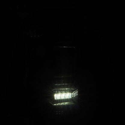 AlphaRex 19-21 Dodge Ram 1500 Luxx-Series LED Tail Lights Alpha-Black w/Activ Light/Seq Signal - B2B Diesel & Gas Service