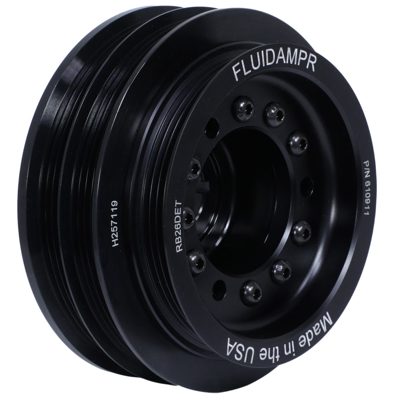 Fluidampr Nissan RB26DET Phase-2 BCNR33 GT-R / BNR-34 GT-R Steel Internally Balanced Damper - B2B Diesel & Gas Service