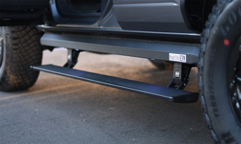 AMP Research 21-23 Ford Bronco 4 Door (Excl. Raptor) XL PowerStep - Black - B2B Diesel & Gas Service