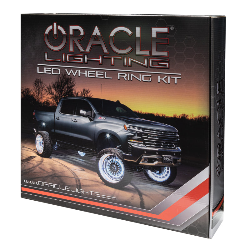 Oracle LED Illuminated Wheel Rings - ColorSHIFT - 15in. - ColorSHIFT No Remote - B2B Diesel & Gas Service