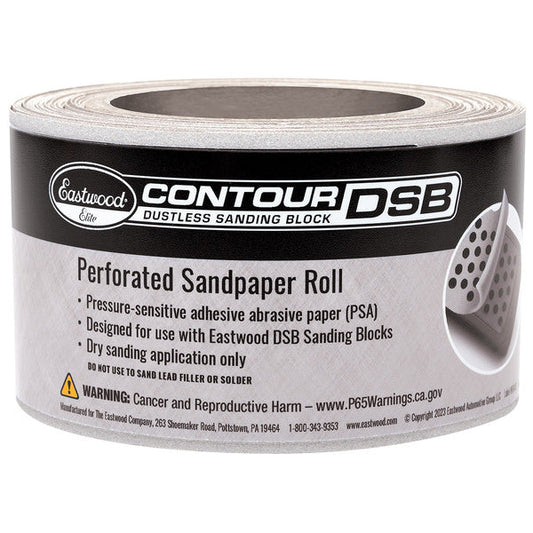 180 Grit PSA Sandpaper for Eastwood Elite Contour DSB Dustless Sanding Blocks - 65488 