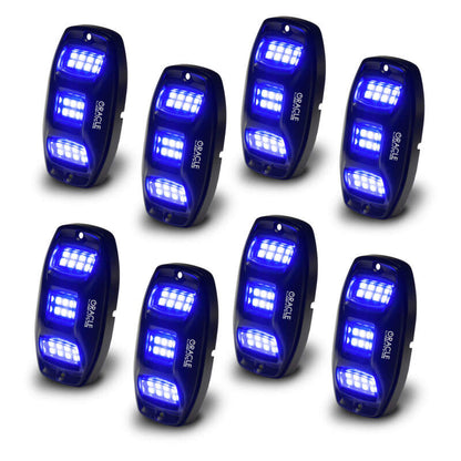 Oracle Underbody RGB+W Wheel Well Rock Light Kit - 8 PCS - ColorSHIFT - B2B Diesel & Gas Service