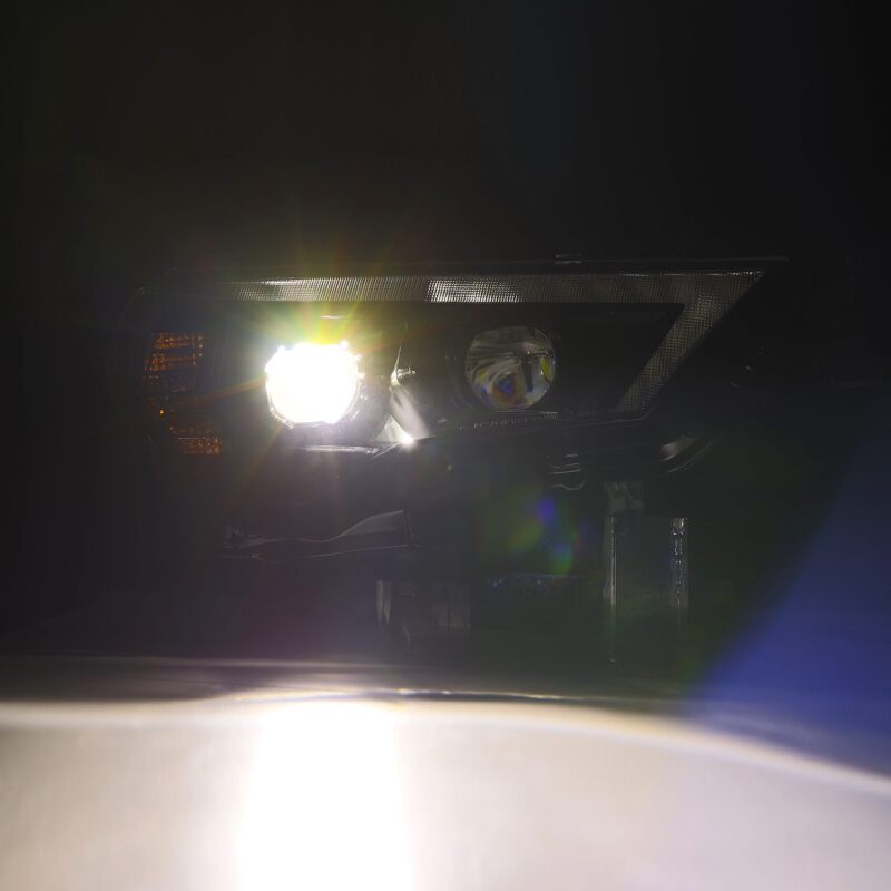 AlphaRex 14-20 Toyota 4Runner LUXX LED Proj Headlights Black w/Activ Light/Seq Signal/DRL - B2B Diesel & Gas Service