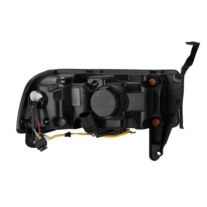 AlphaRex 94-01 RAM 1500 LUXX LED Proj Headlights Blk w/Activ Light/Seq Signal/SB DRL - B2B Diesel & Gas Service