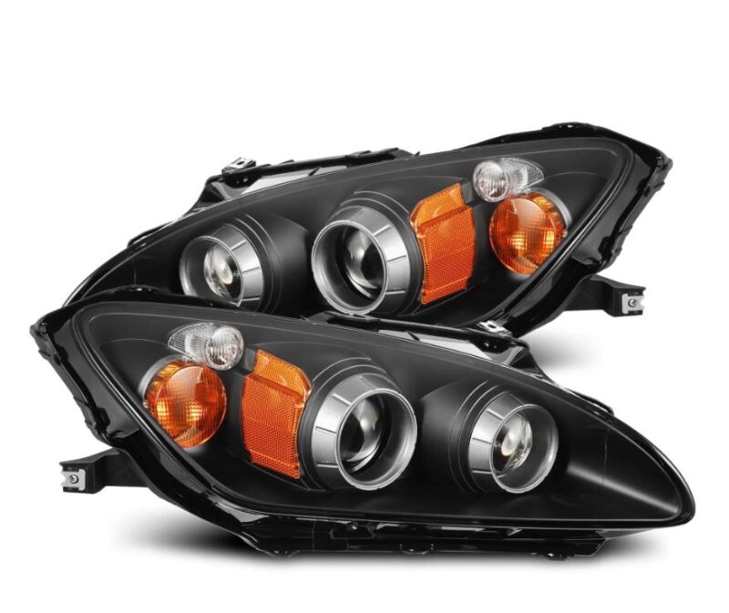 AlphaRex 99-09 Honda S2000 LUXX-Series Projector LED Headlights - Black - B2B Diesel & Gas Service