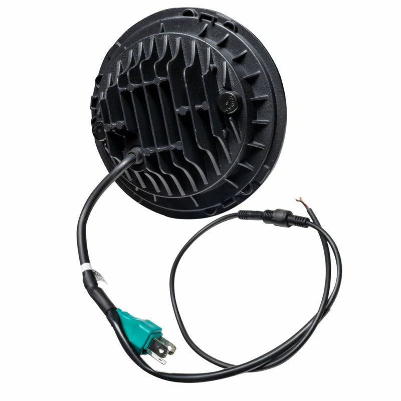Oracle 7in High Powered LED Headlights - Black Bezel - White - B2B Diesel & Gas Service